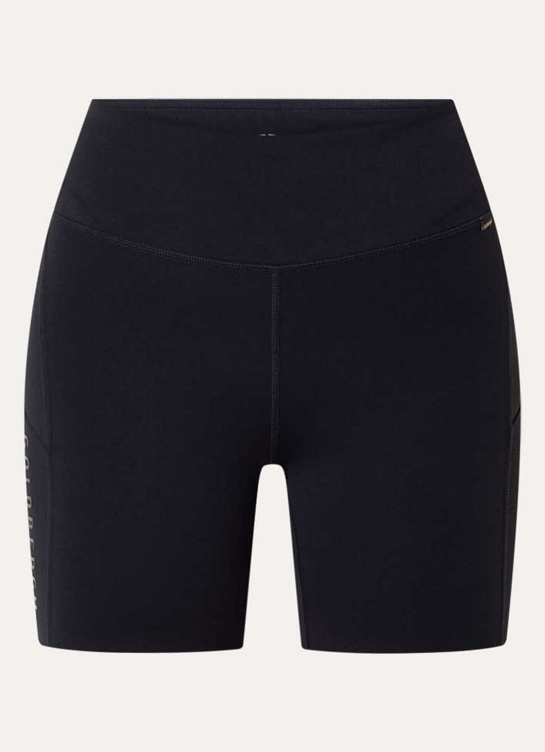 Goldbergh Lilou high waist trainingslegging - voorkant 3 zwart