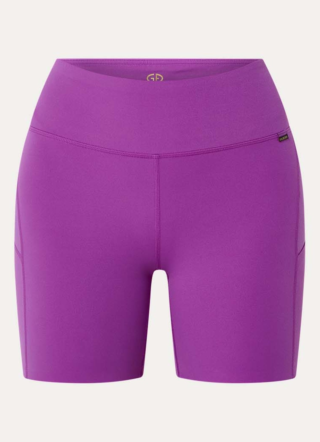 Goldbergh Lilou high waist trainingslegging - voorkant paars