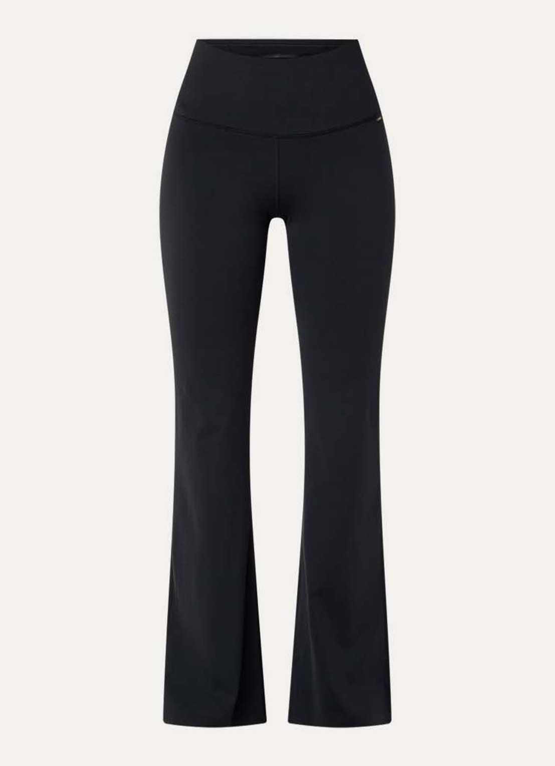 Goldbergh Lunge high waist flared fit legging - voorkant zwart