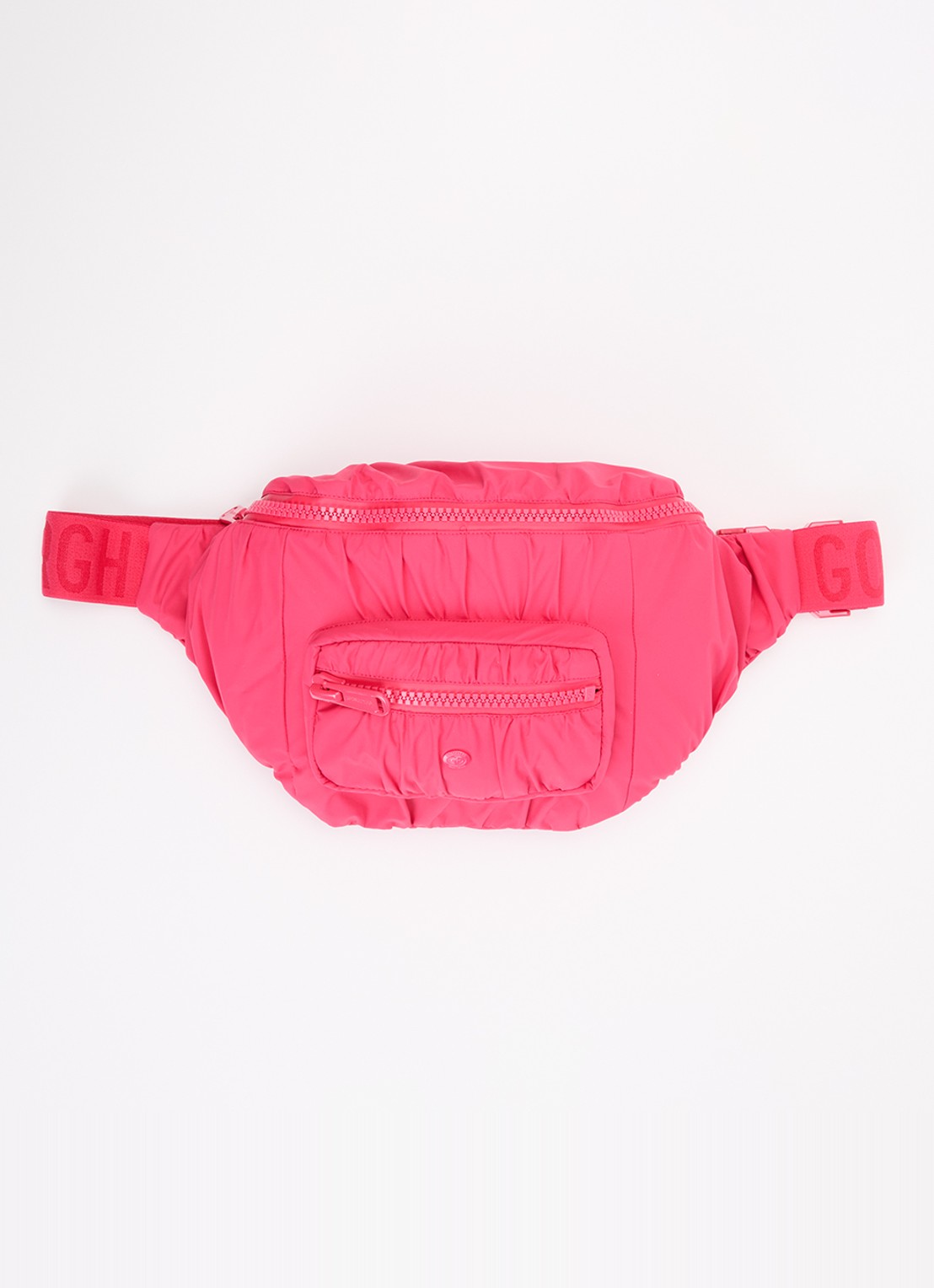 Goldbergh Maddalyn heuptas met logo - voorkant 2 roze