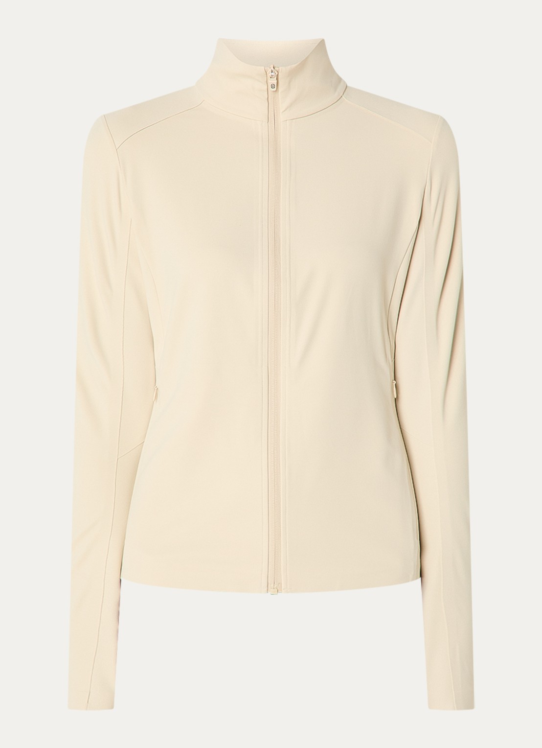 Goldbergh Noella jack met ritszakken - voorkant 3 creme