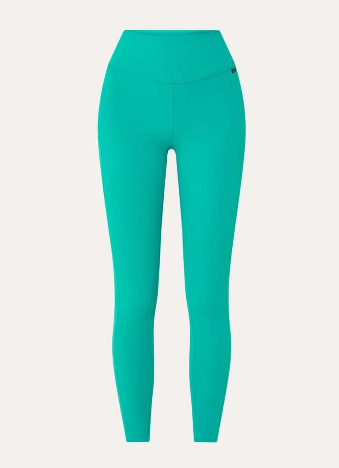 Goldbergh Serenza high waist slim fit legging - voorkant 4 turquoise