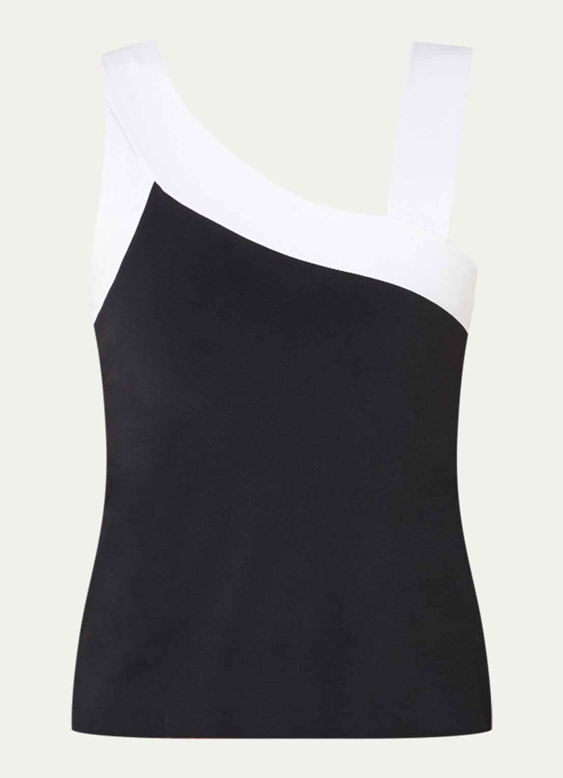 Goldbergh Sierra singlet met medium support - voorkant 2 zwart