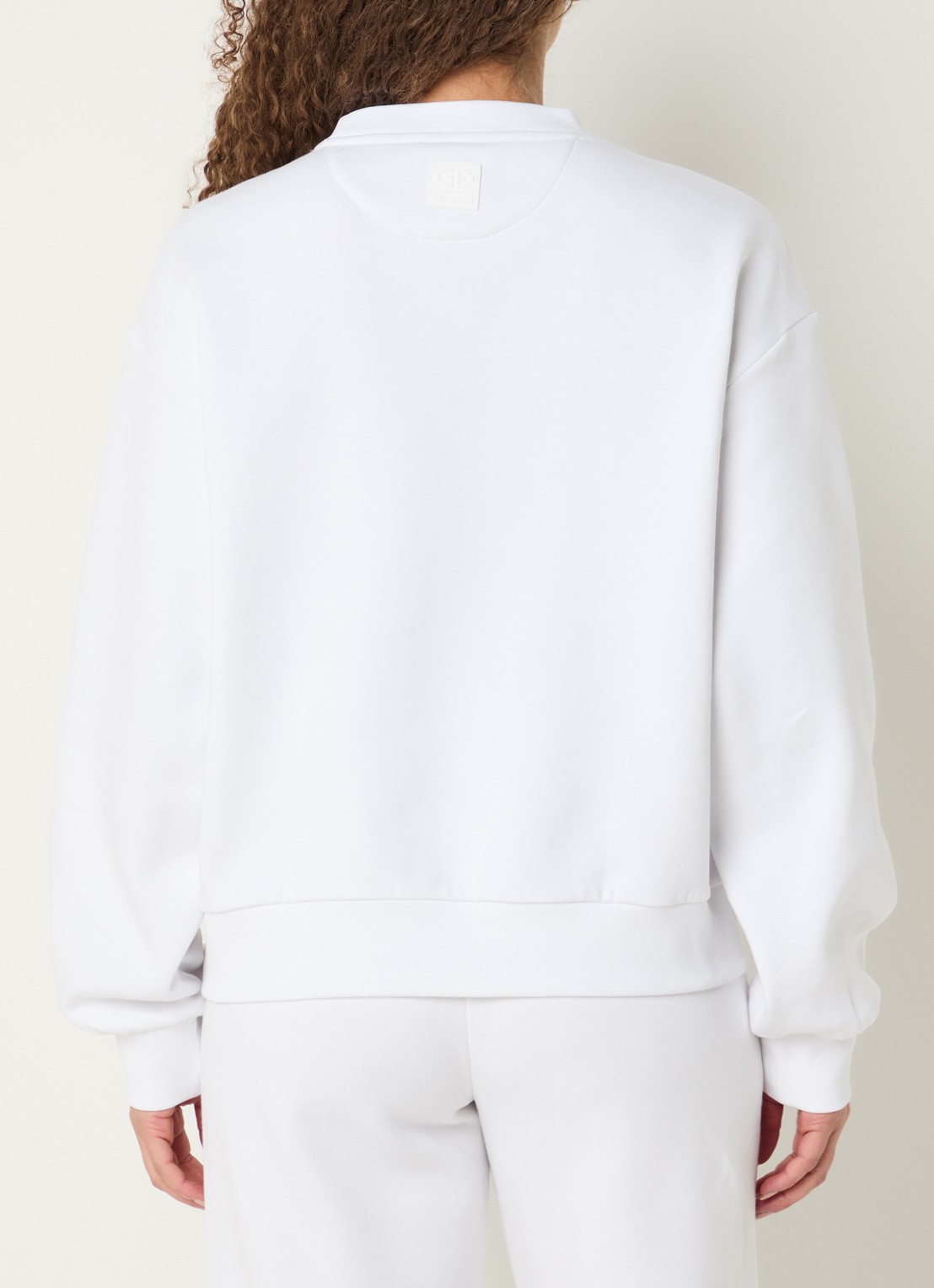 Goldbergh Sweater met logo - achterkant wit