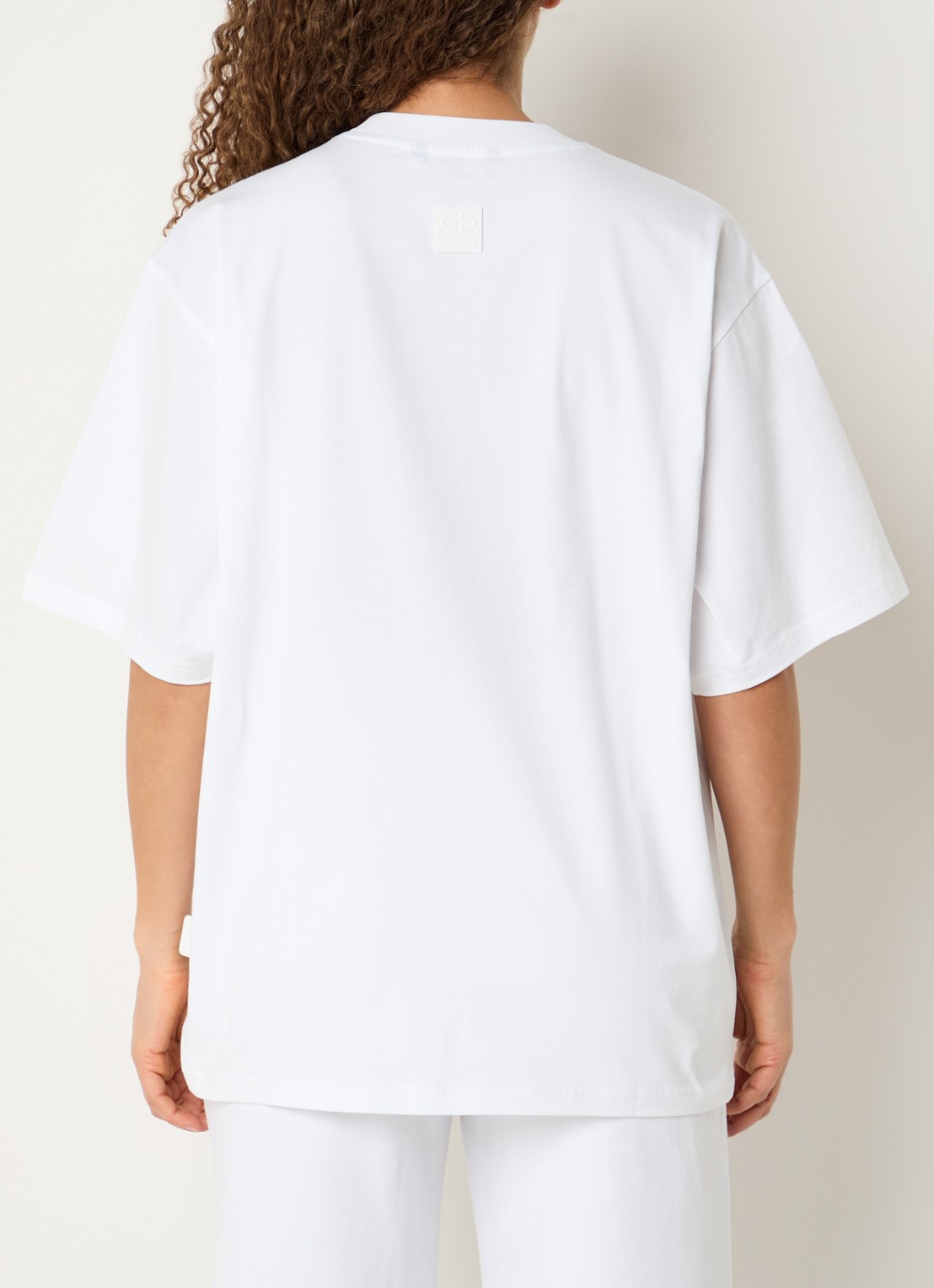 Goldbergh T-shirt met print - achterkant wit