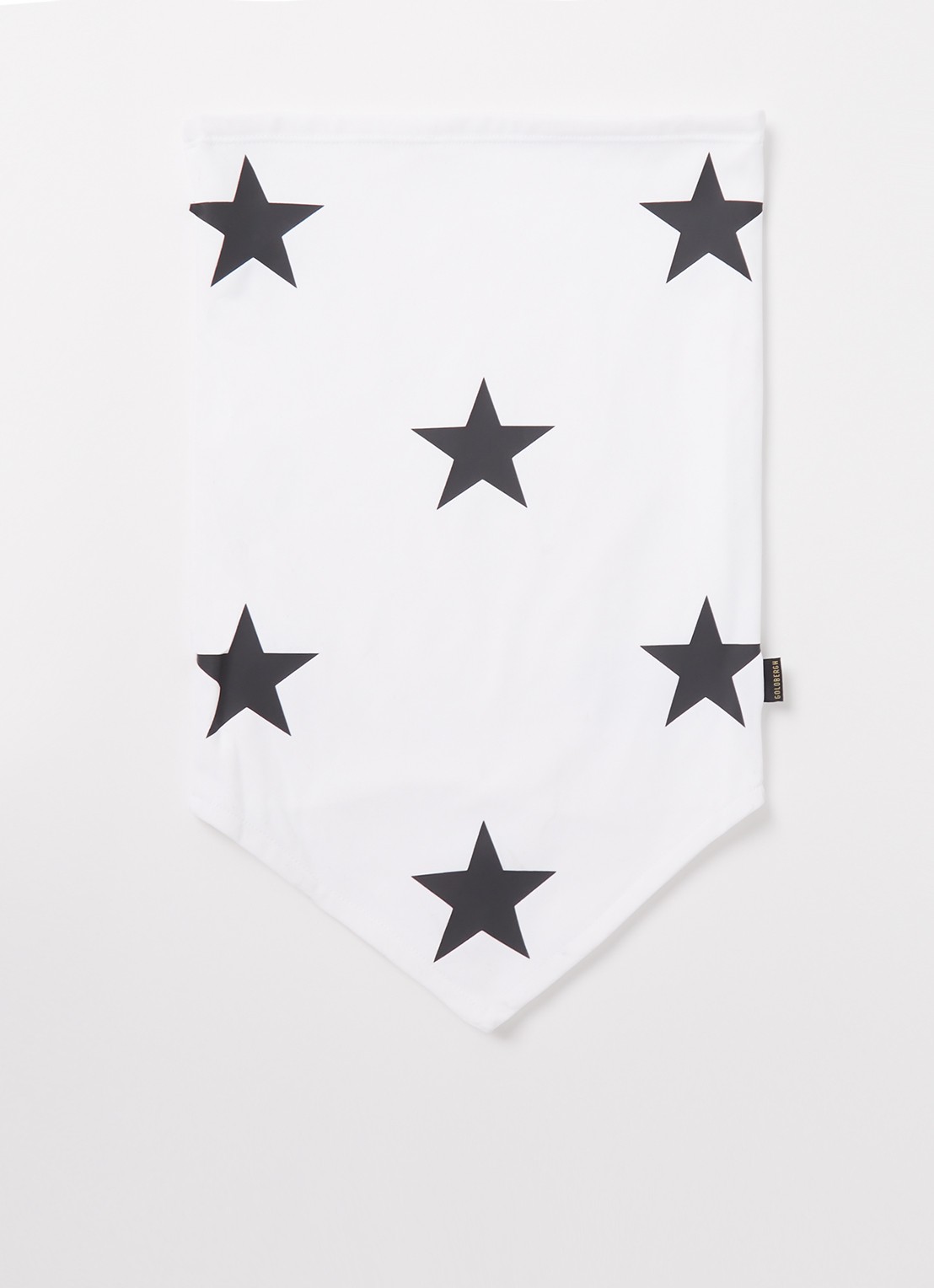 Goldbergh Twinkle colsjaal met sterrenprint - voorkant 2 wit