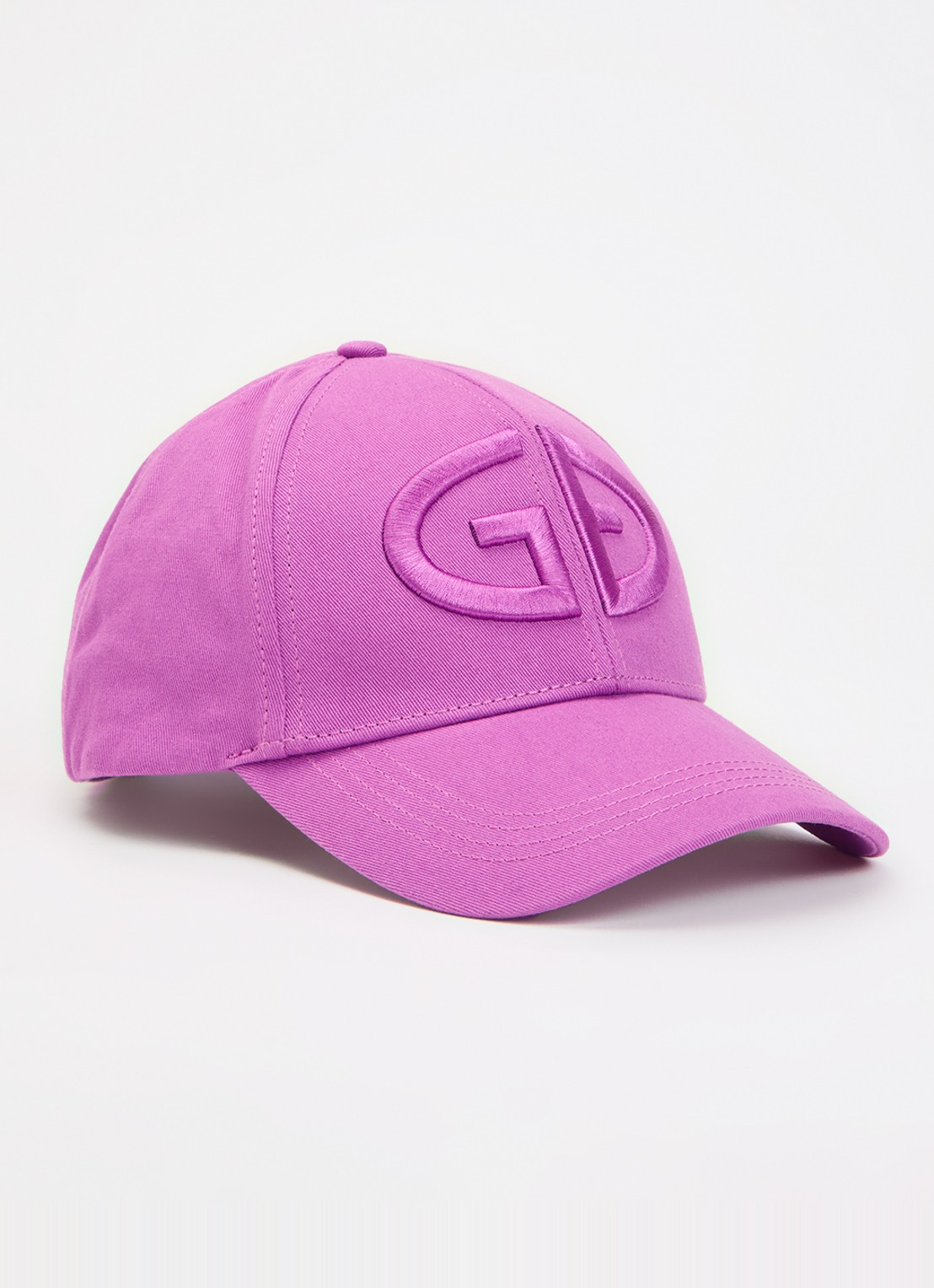 Goldbergh Valencia pet met logoborduring - voorkant paars