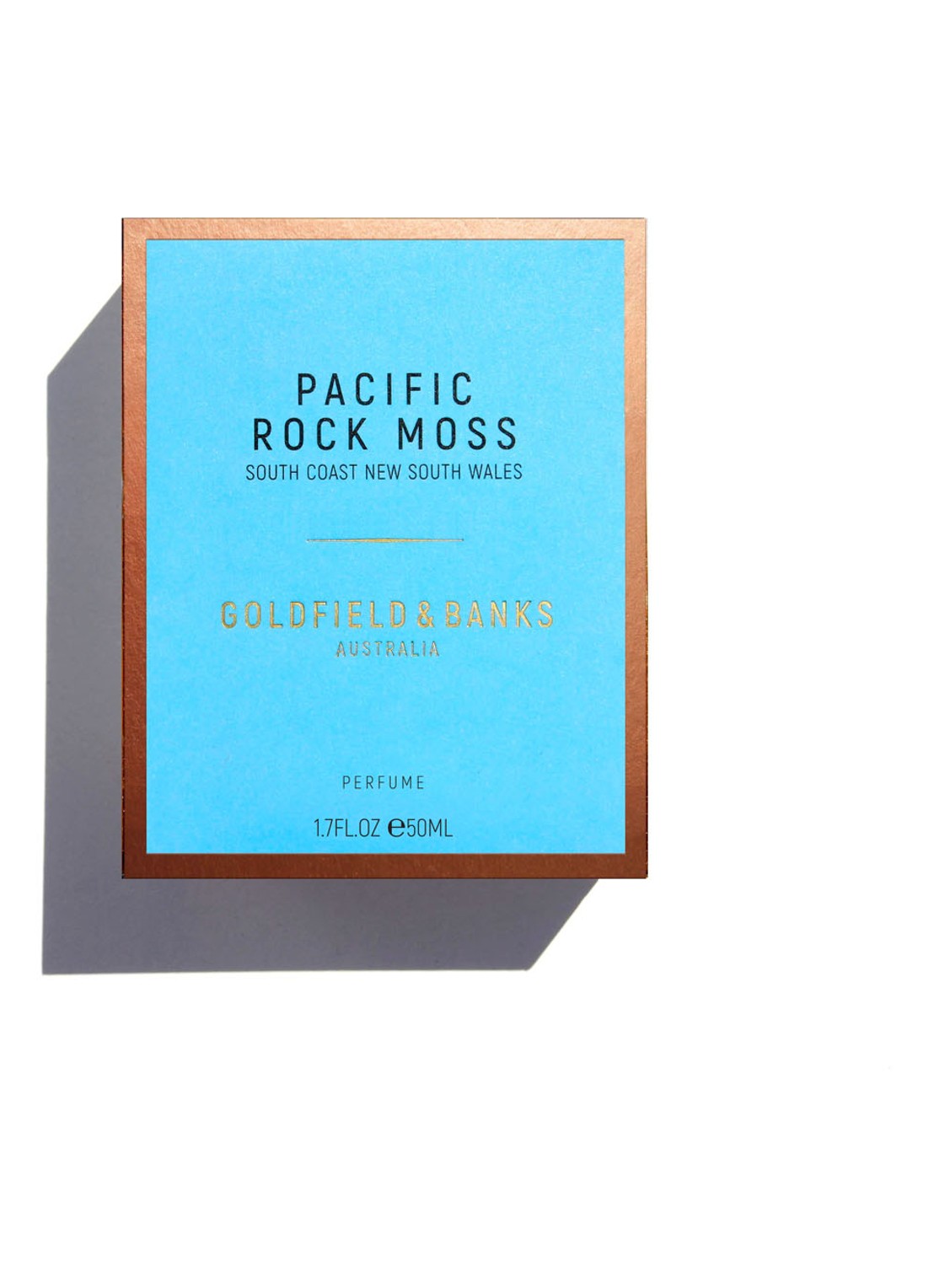 Goldfield & Banks Pacific Rock Mosss Eau de Parfum - voorkant 5 lichtblauw