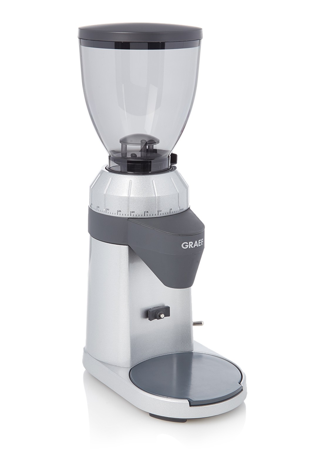 Graef Koffiemolen CM800 - voorkant zilver