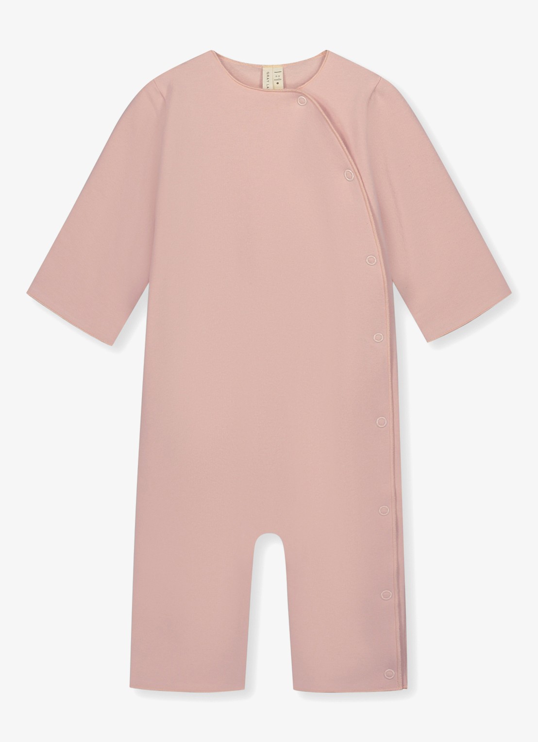 Gray Label Babypak met ronde hals - voorkant roze