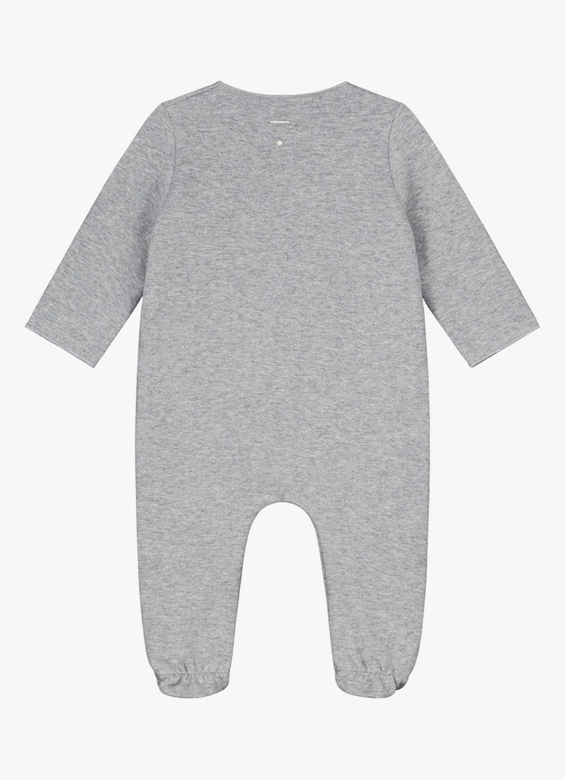 Gray Label Babypak met ronde hals - detail 2 grijsmele