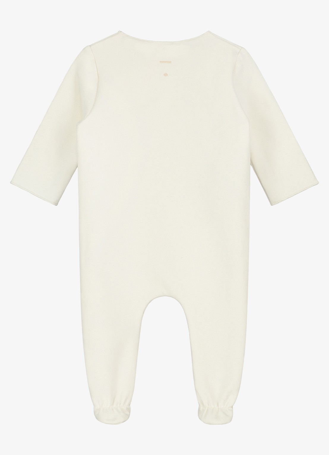 Gray Label Babypak met ronde hals - detail creme