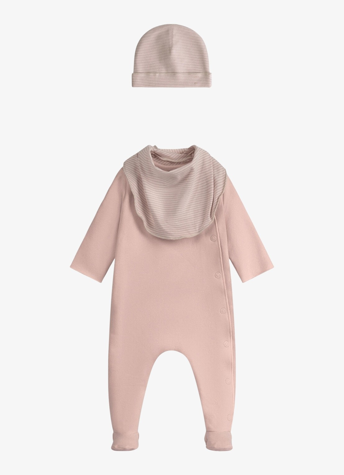 Gray Label Babypak met ronde hals - detail 2 oudroze