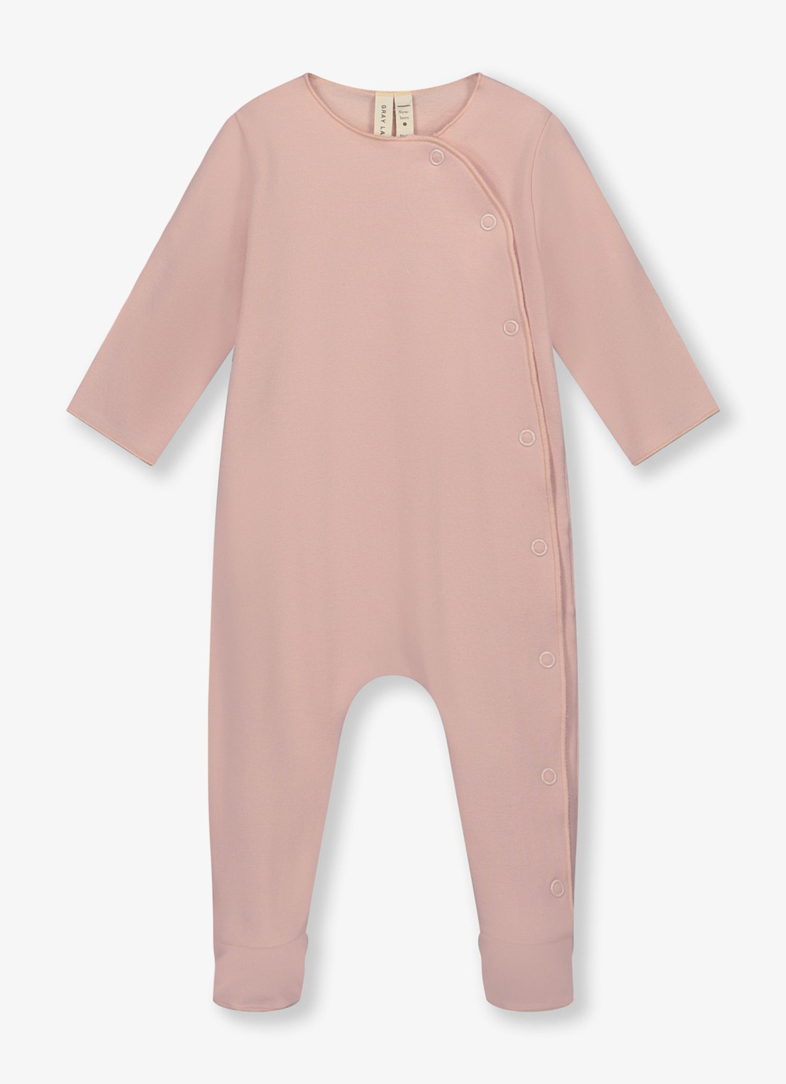 Gray Label Babypak met ronde hals - voorkant oudroze