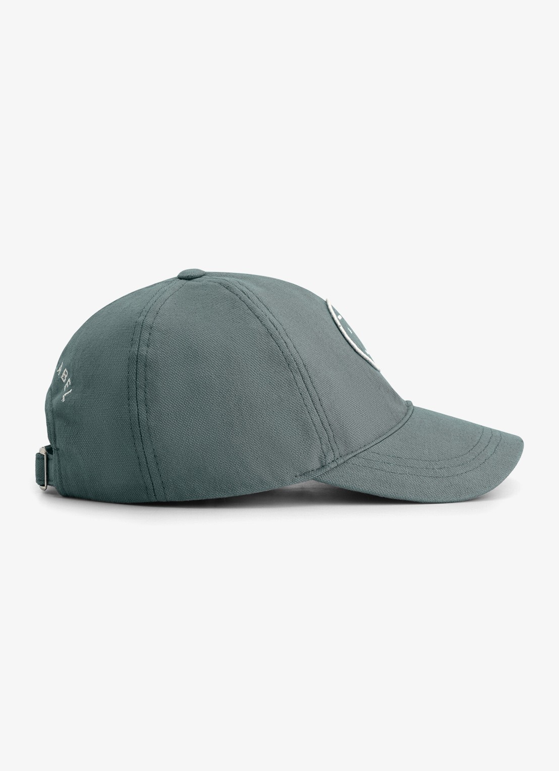 Gray Label Baseball pet met borduring - detail 4 blauwgrijs