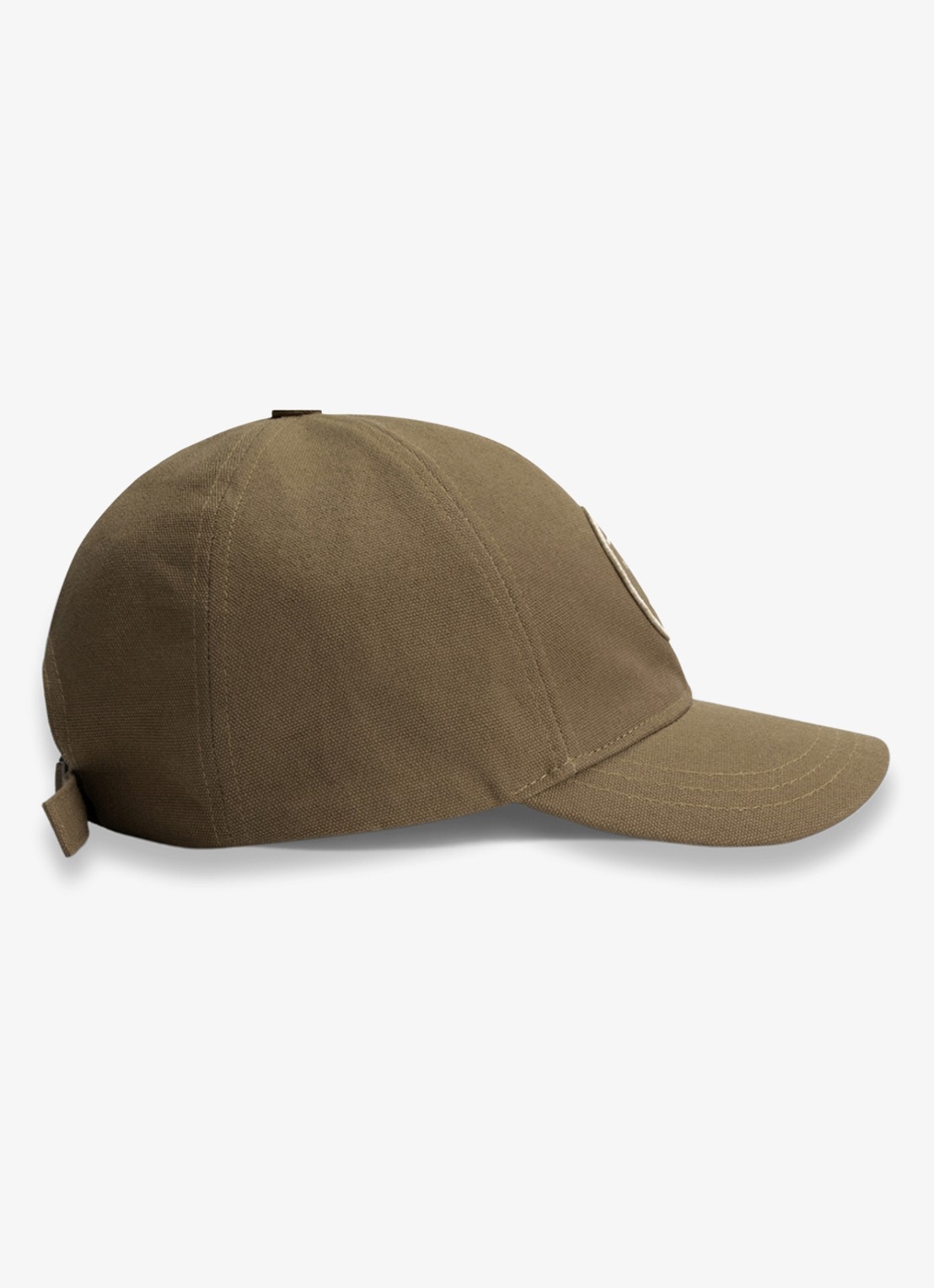 Gray Label Baseball pet met borduring - detail 4 bronsgroen