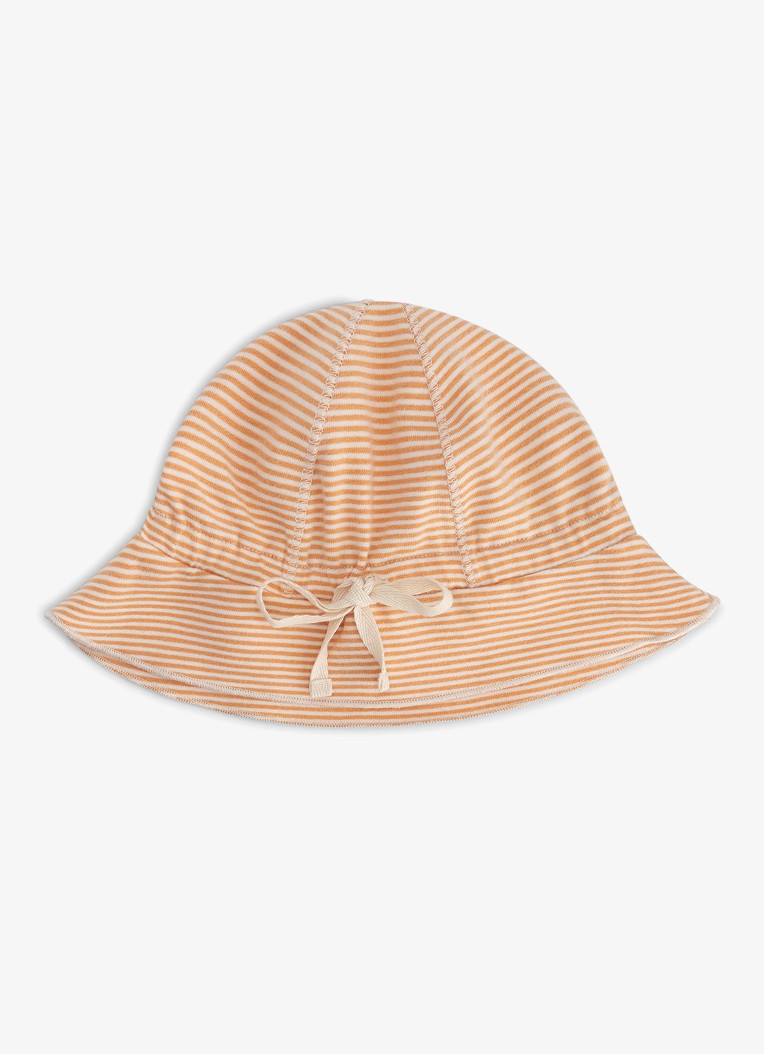 Gray Label Bucket hoed met streepprint - voorkant gebroken wit