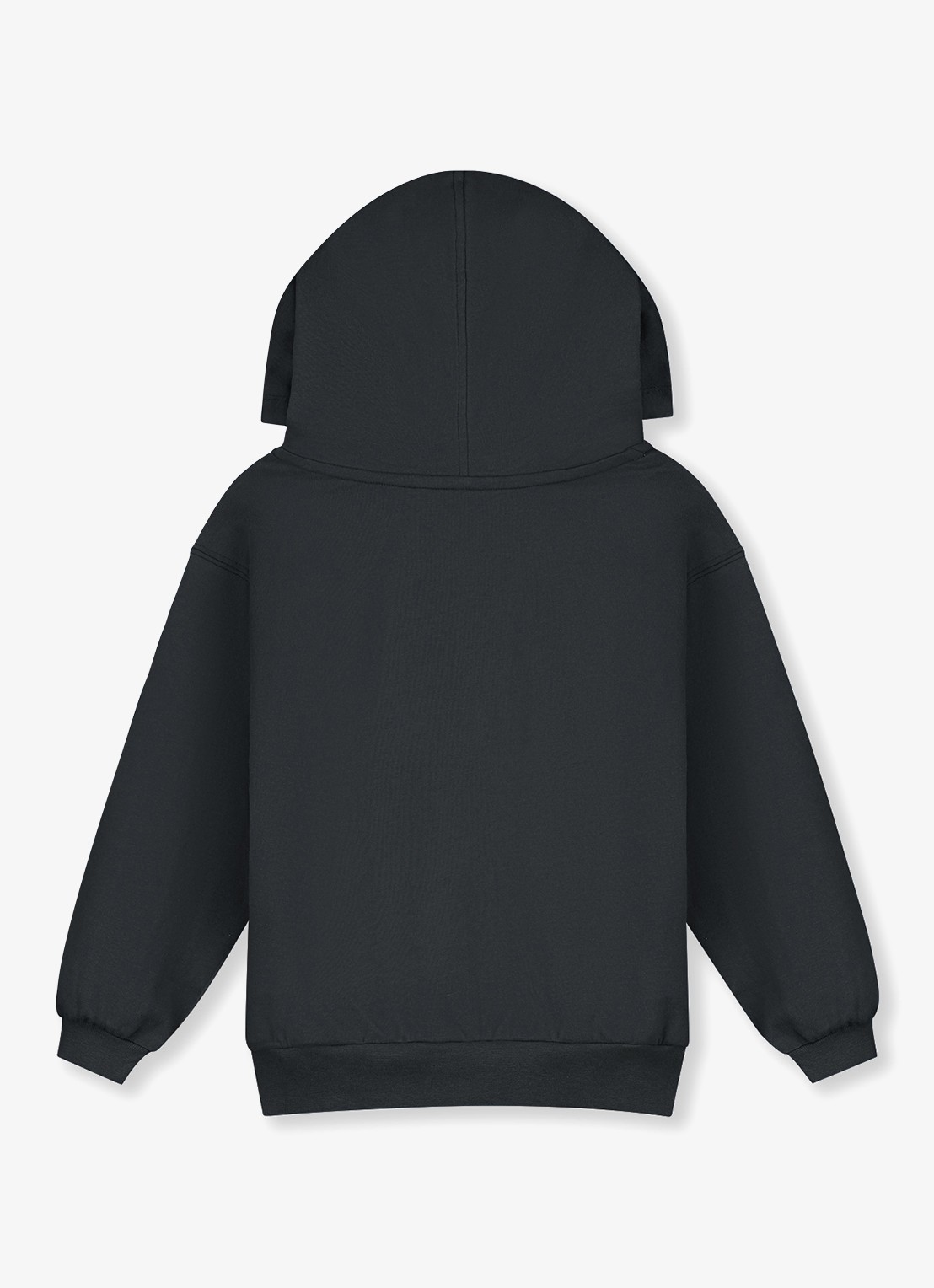 Gray Label Hoodie van katoen - achterkant zwart