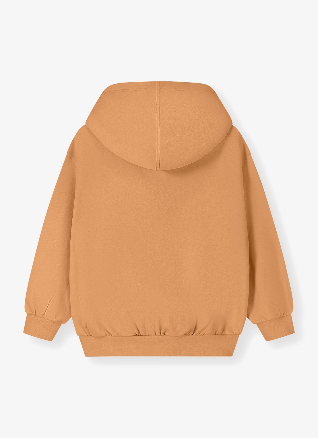 Gray Label Hoodie van katoen - achterkant melon-473 / oranje