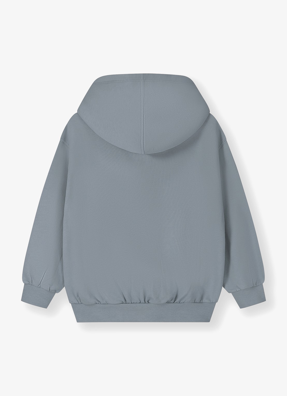 Gray Label Hoodie van katoen - achterkant 2 grijs