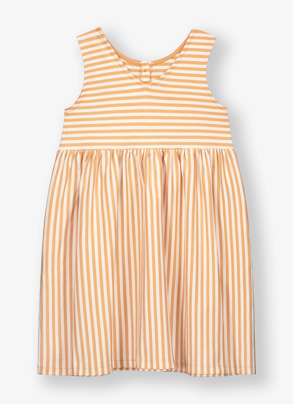 Gray Label Jurk met streepprint - achterkant 5 orange