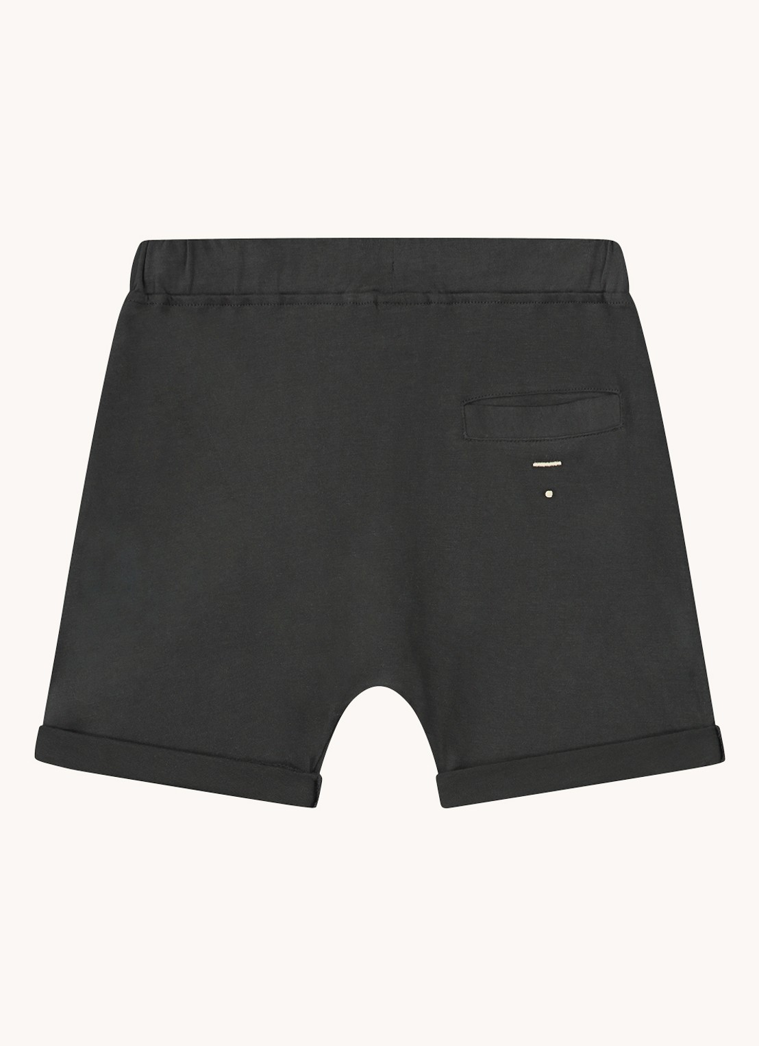 Gray Label Korte joggingbroek van  katoen  - achterkant zwart