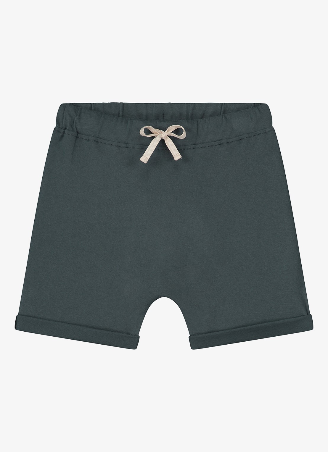 Gray Label Korte joggingbroek van  katoen  - voorkant blauwgrijs