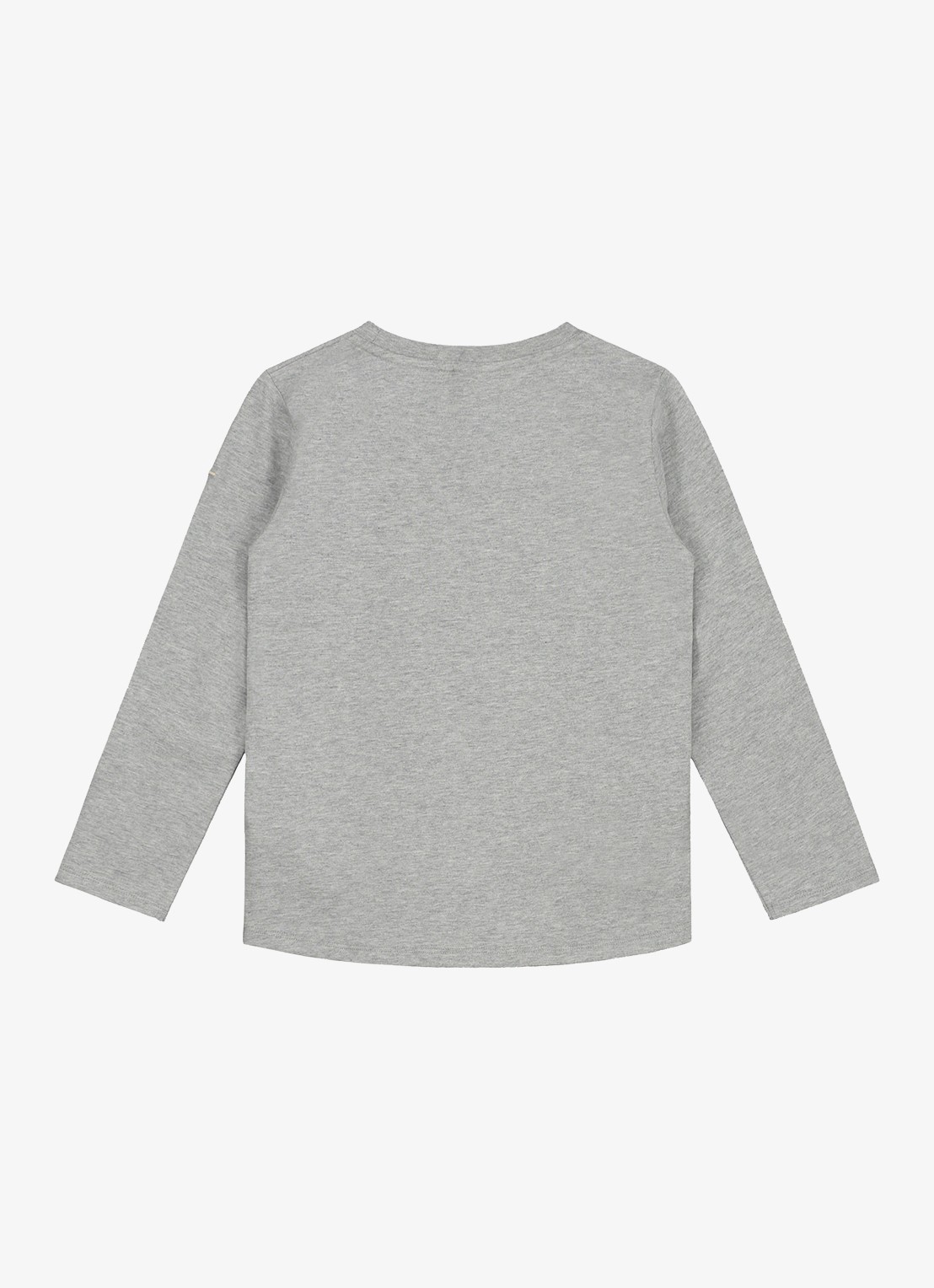 Gray Label Longsleeve van  katoen - detail 2 grijsmele