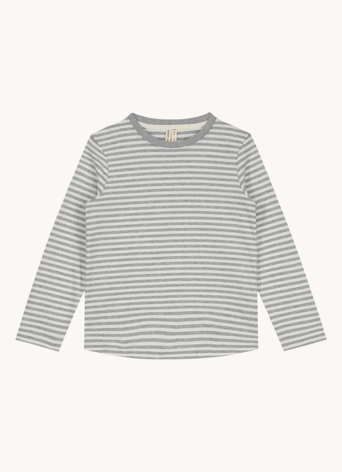 Gray Label Longsleeve van  katoen - voorkant 2 grijs