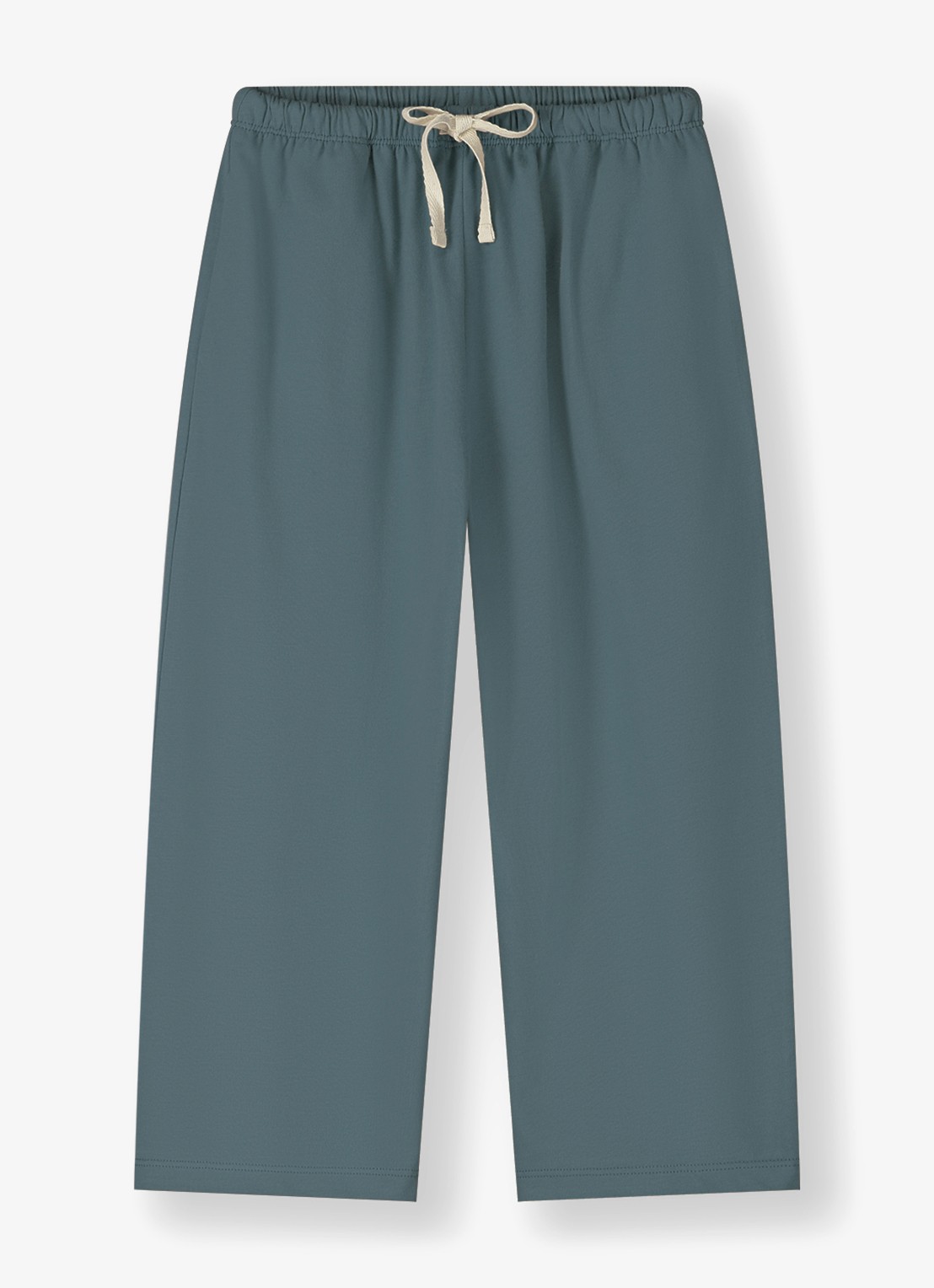 Gray Label Loose fit broek met trekkoord - voorkant staalblauw