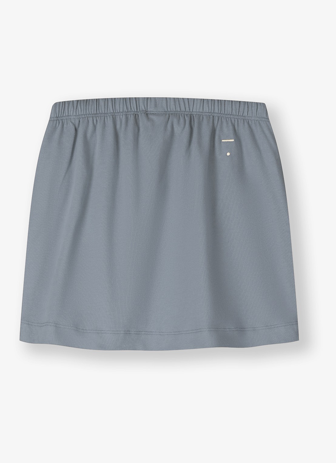 Gray Label Minirok met steekzakken - achterkant blauwgrijs