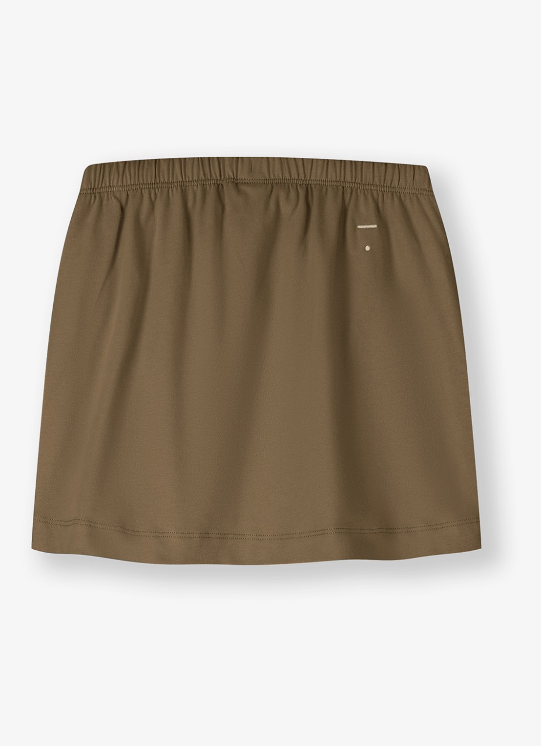 Gray Label Minirok met steekzakken - achterkant lichtbruin