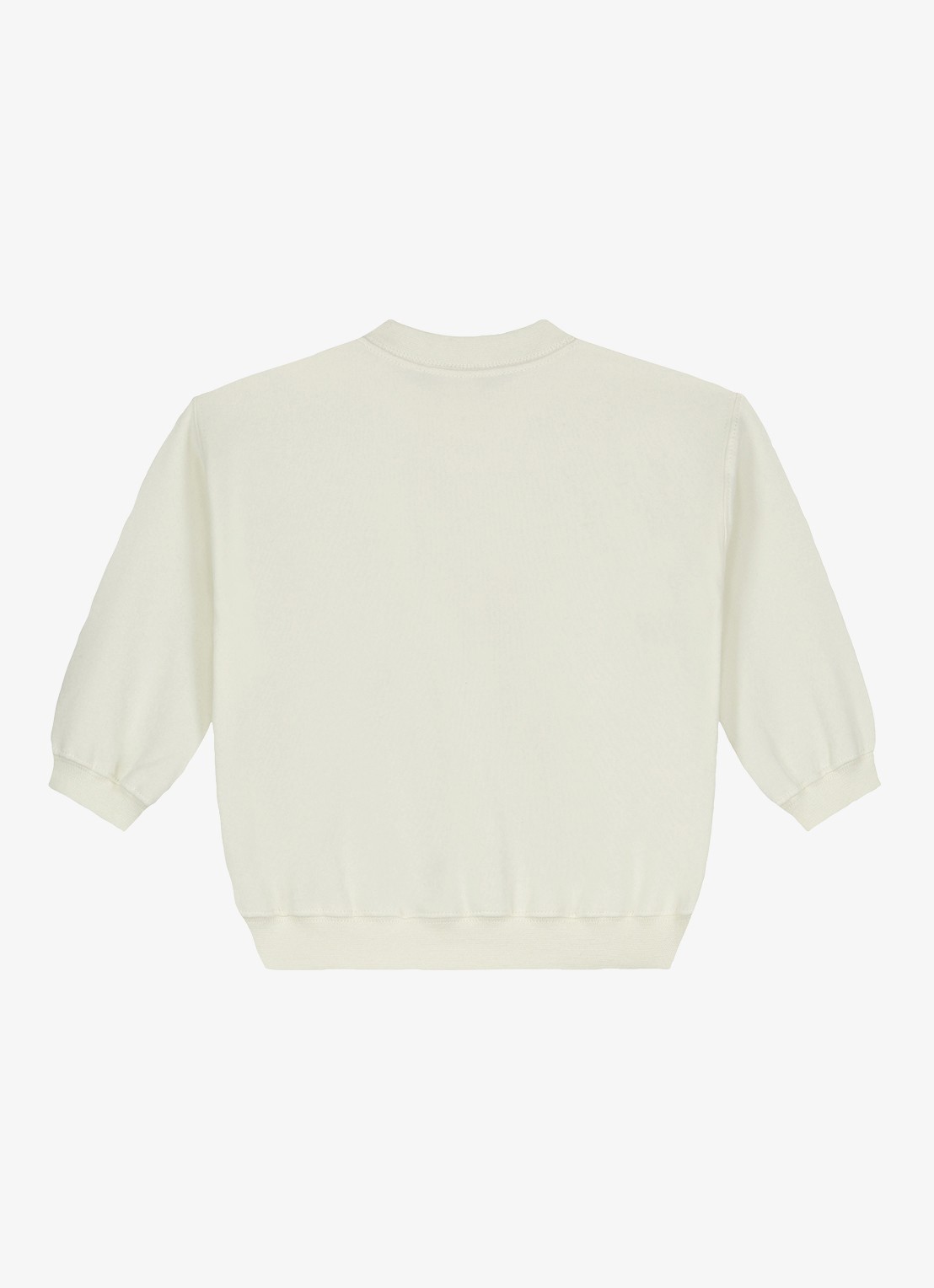 Gray Label Oversized sweater met ronde hals - voorkant 2 gebroken wit