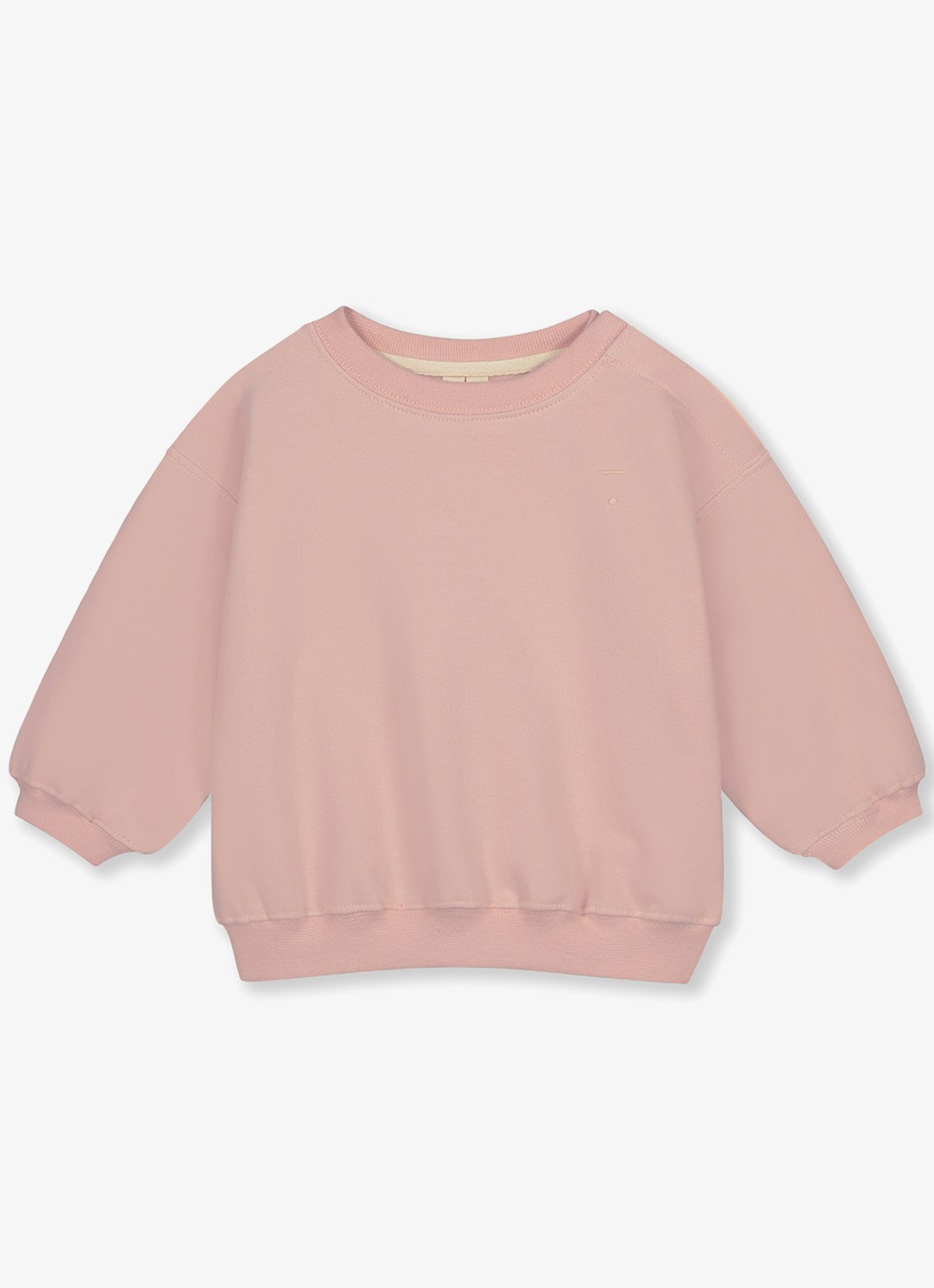 Gray Label Oversized sweater met ronde hals - voorkant oudroze