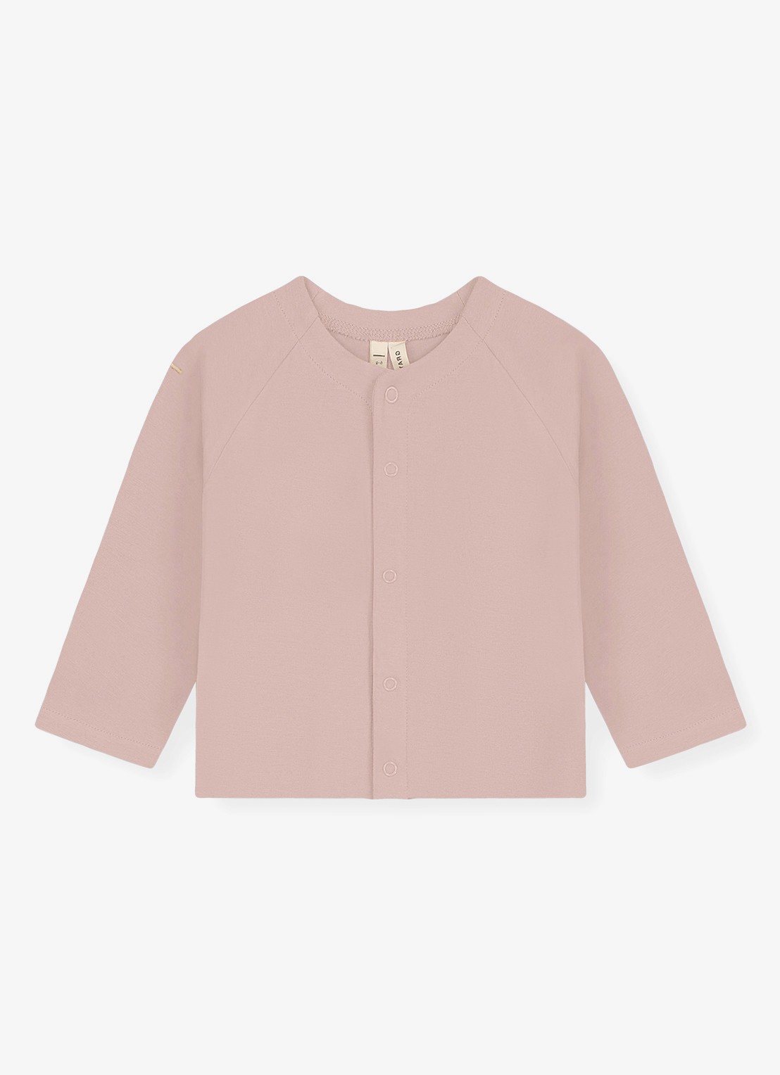 Gray Label Raglan fijngebreid vest  - voorkant 2 oudroze