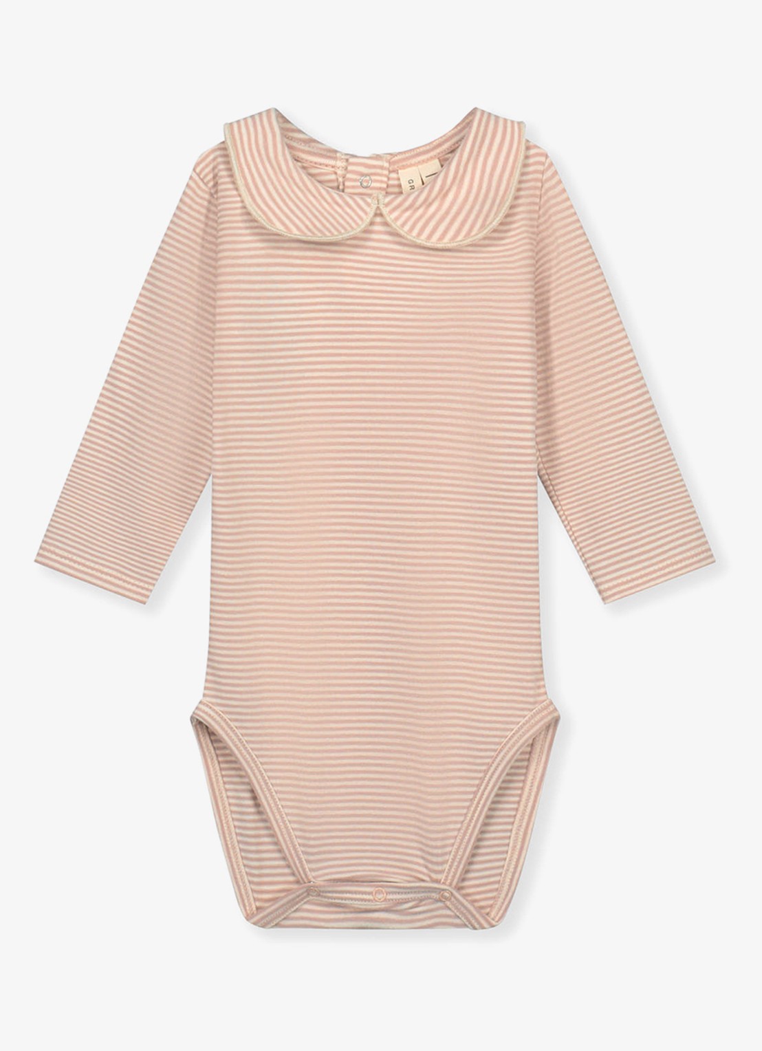 Gray Label Romper met kraag - voorkant roze