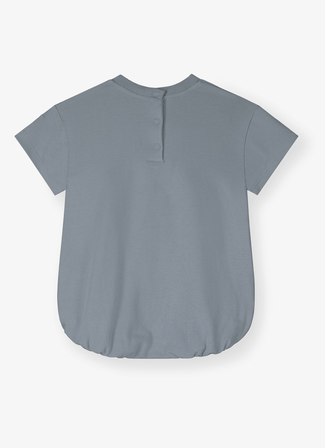 Gray Label Romper met ronde hals - achterkant grijs
