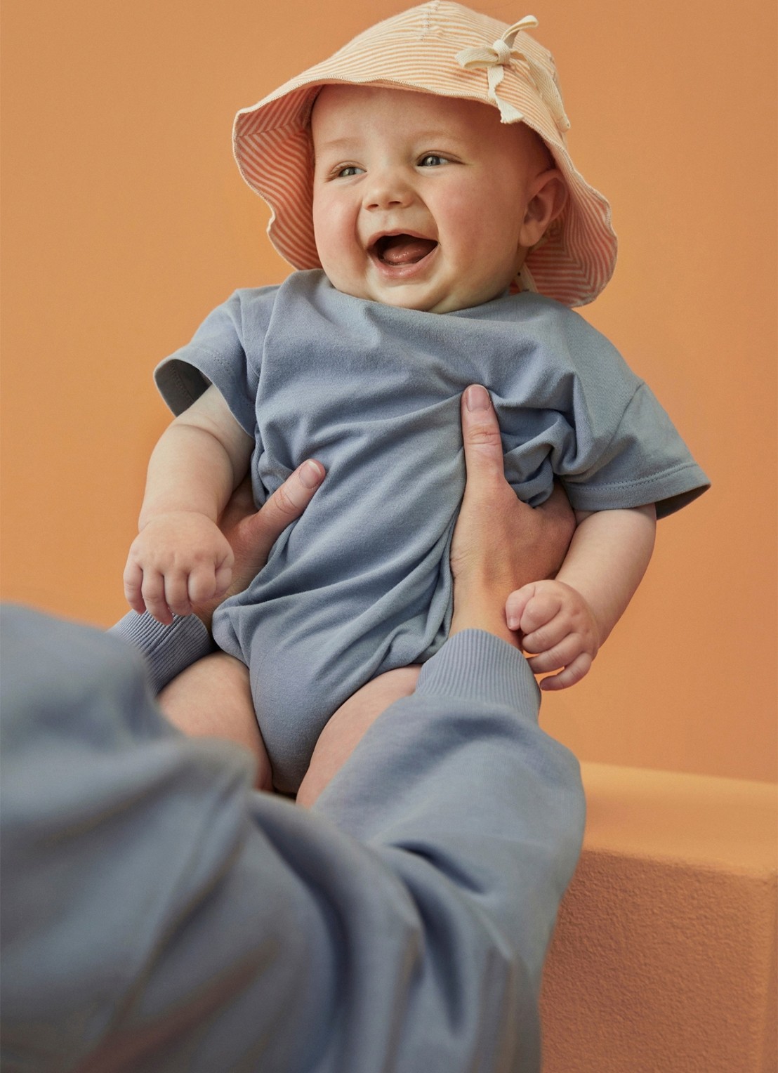 Gray Label Romper met ronde hals - voorkant 3 grijs