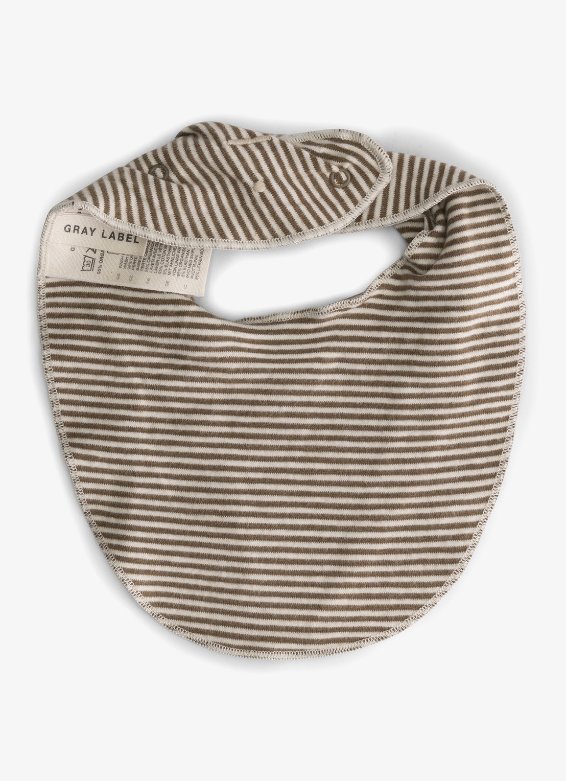 Gray Label Slab met streepprint - voorkant 2 bruin