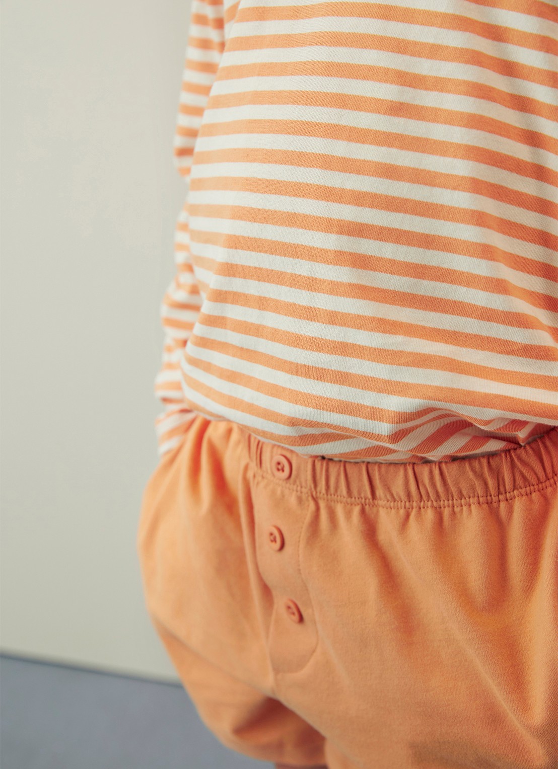 Gray Label Straight fit korte broek met steekzakken - detail 4 orange