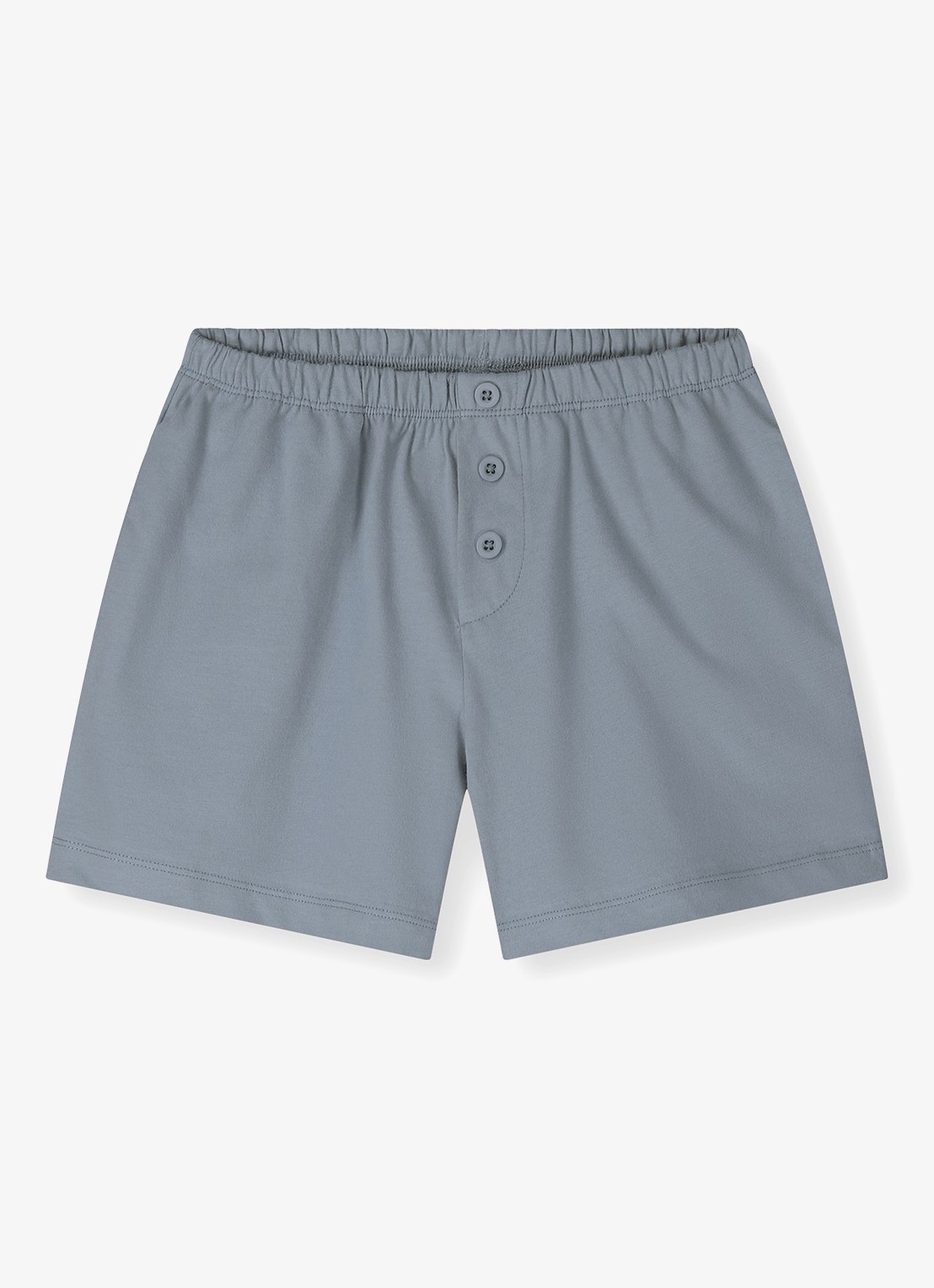Gray Label Straight fit korte broek met steekzakken - voorkant 2 staalblauw