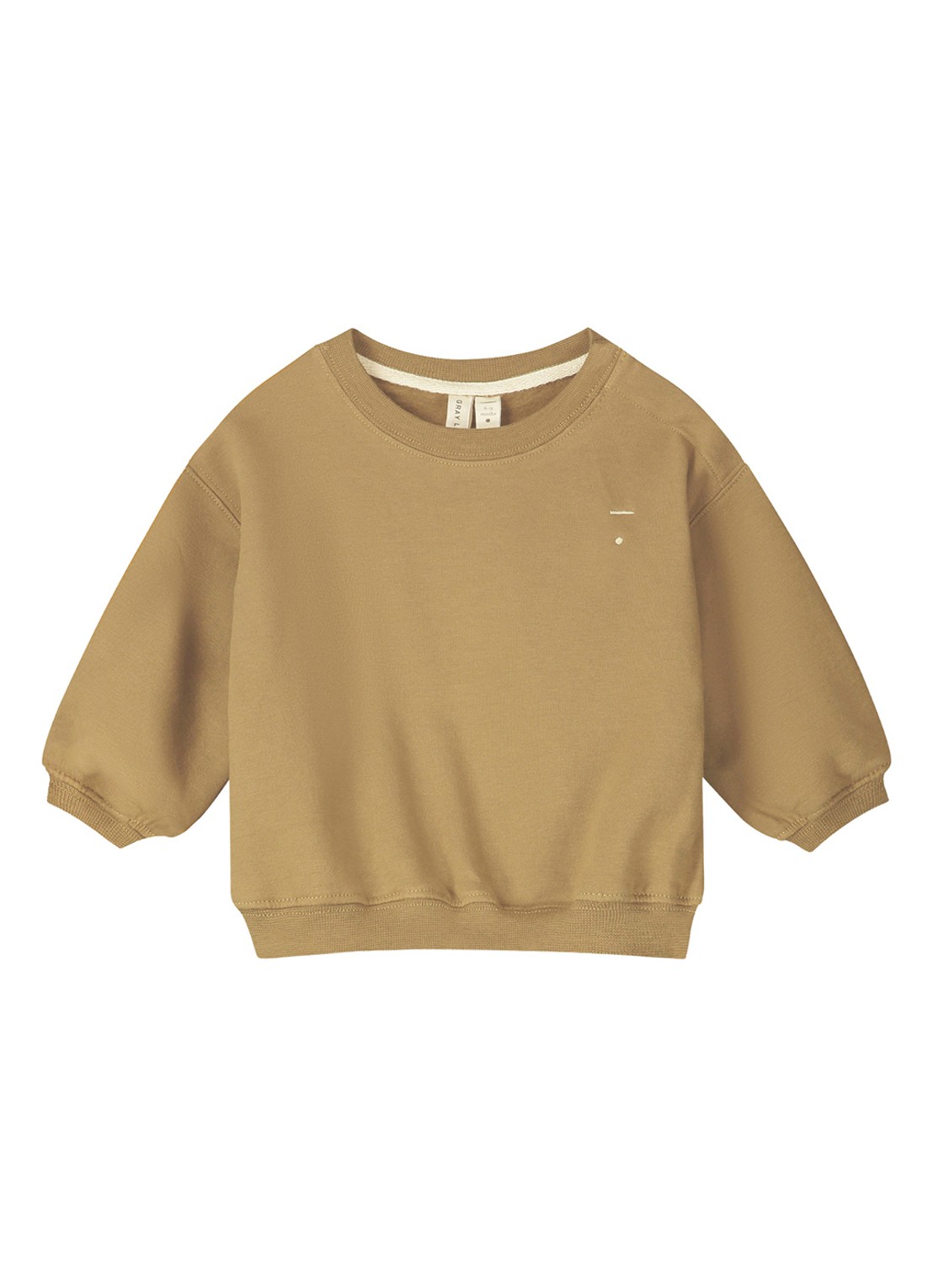 Gray Label Sweater met ronde hals - voorkant 2 camel