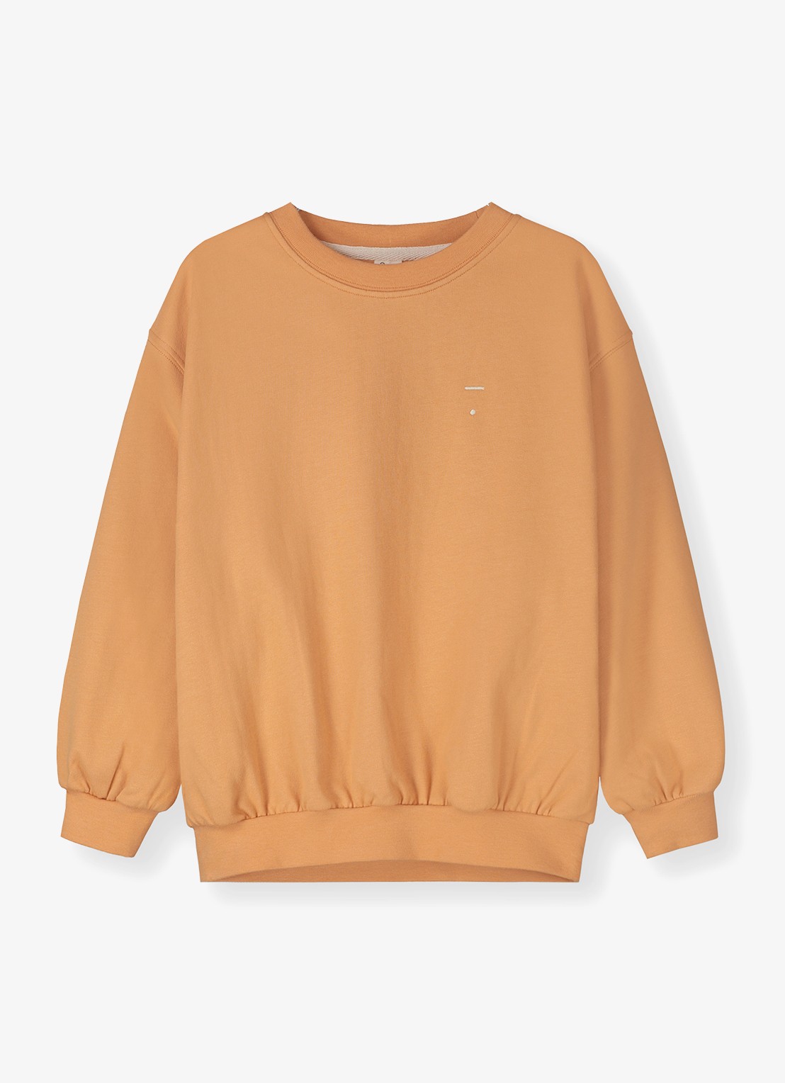 Gray Label Sweater met ronde hals - voorkant orange