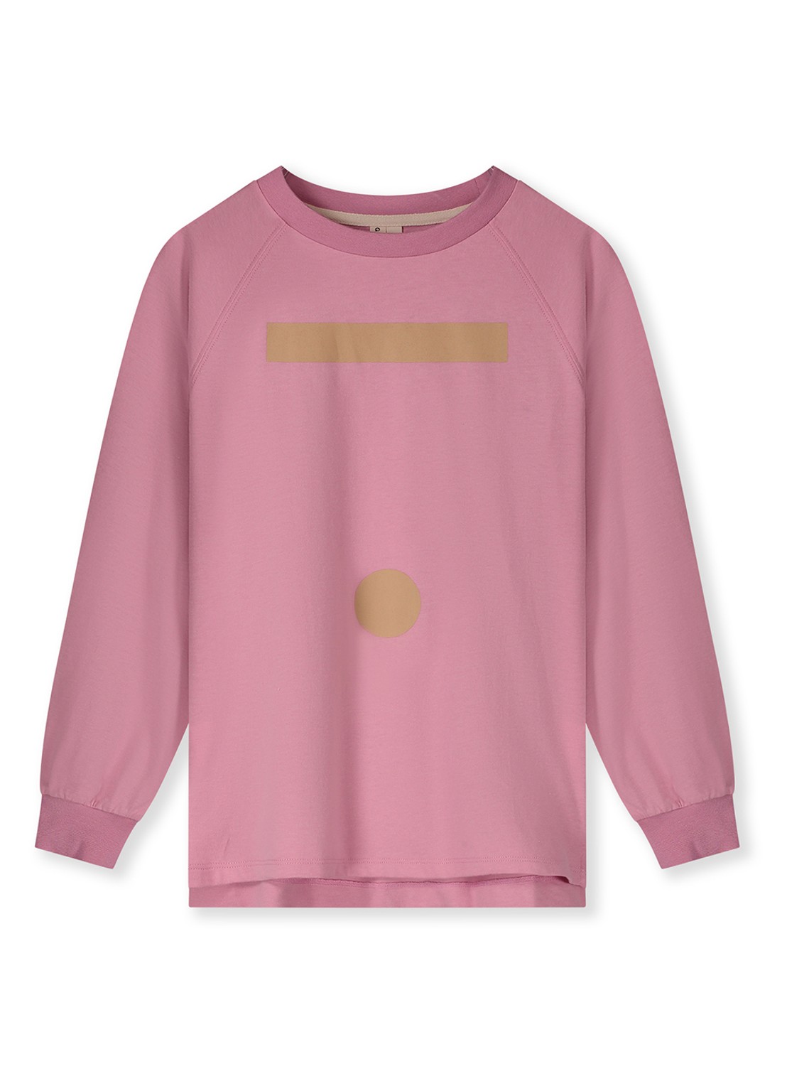 Gray Label Sweater met ronde hals - voorkant 2 roze