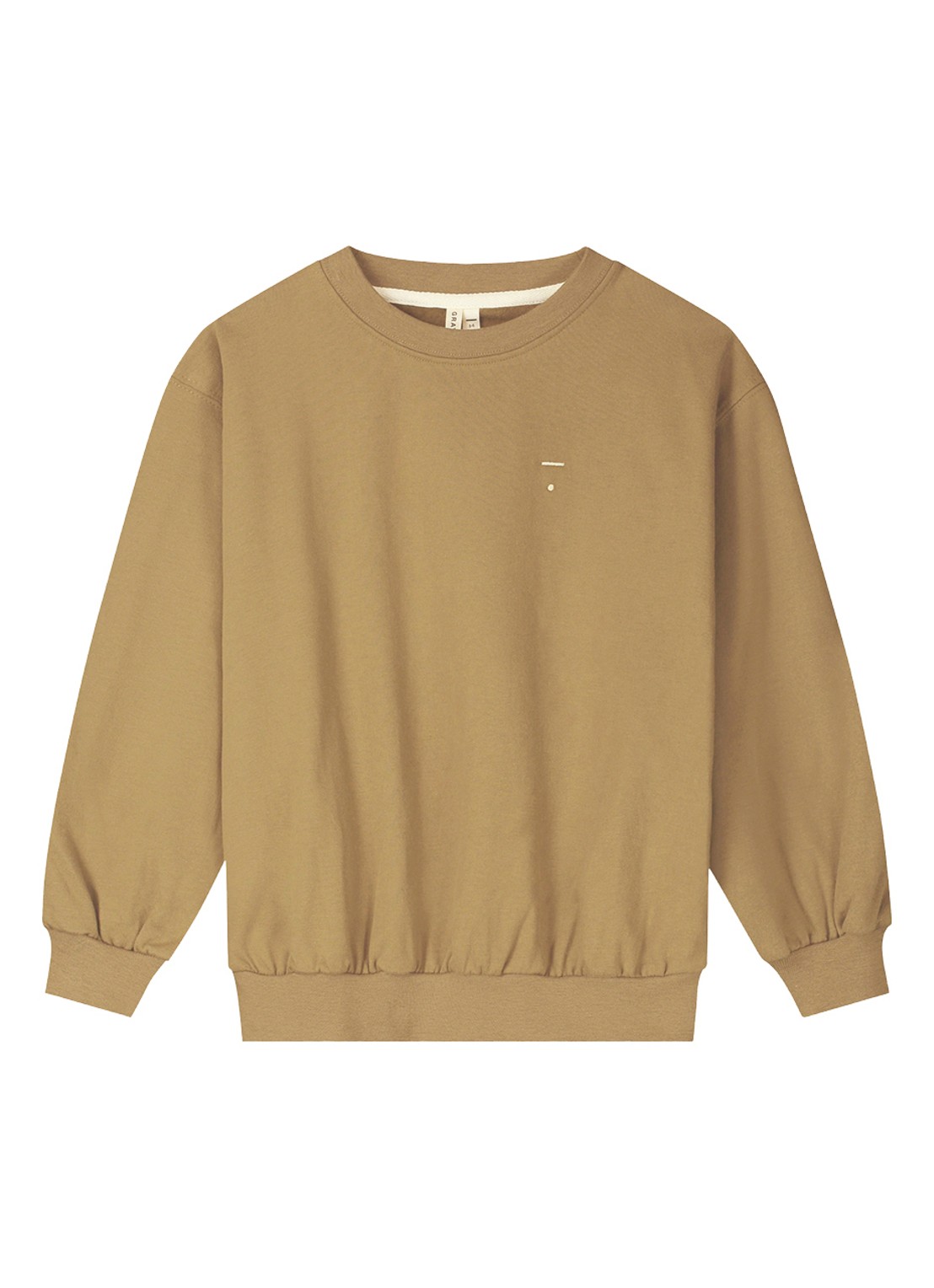 Gray Label Sweater met ronde hals - voorkant 2 camel