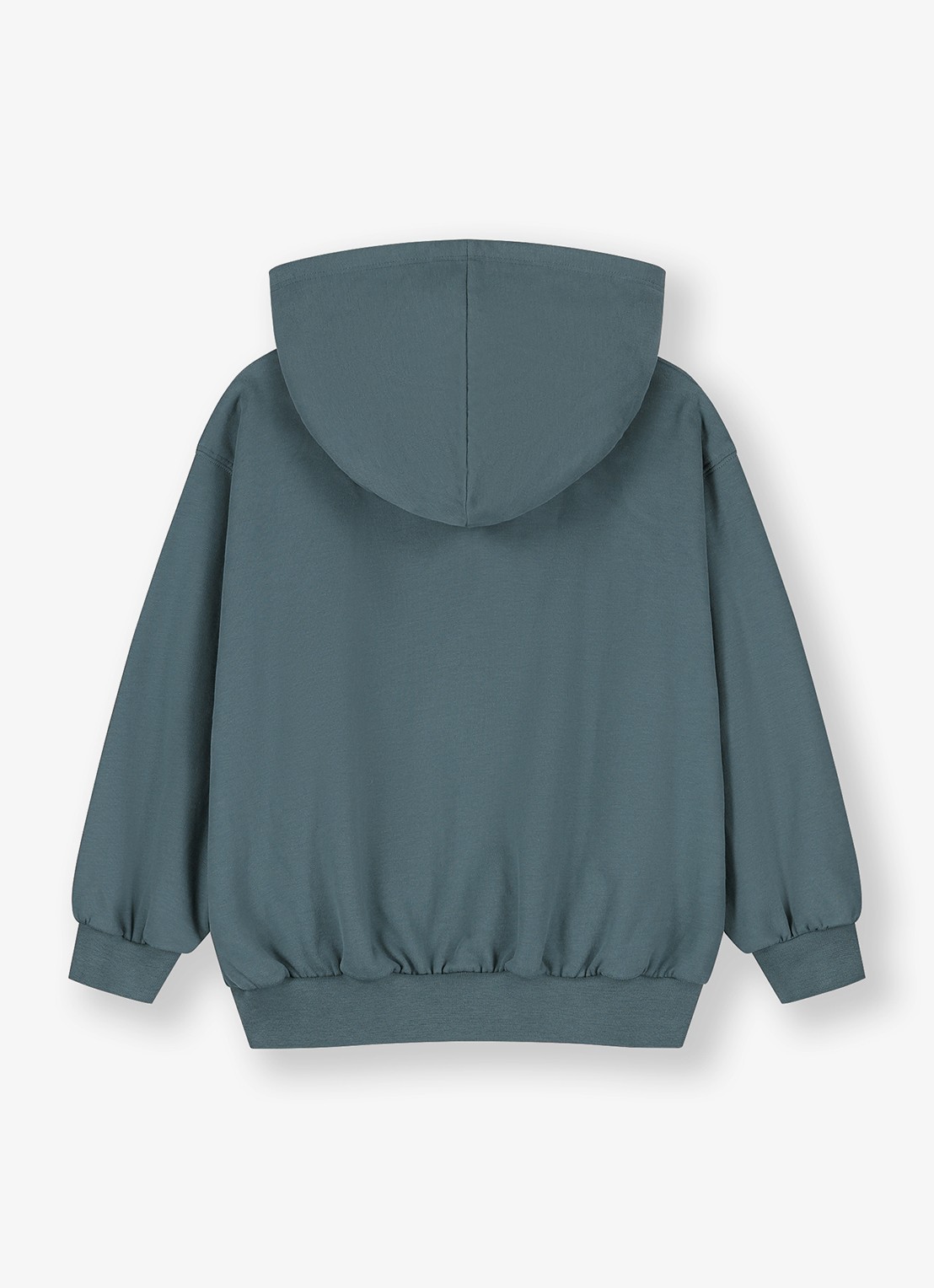Gray Label Sweatvest met stretch - achterkant 3 blauwgrijs