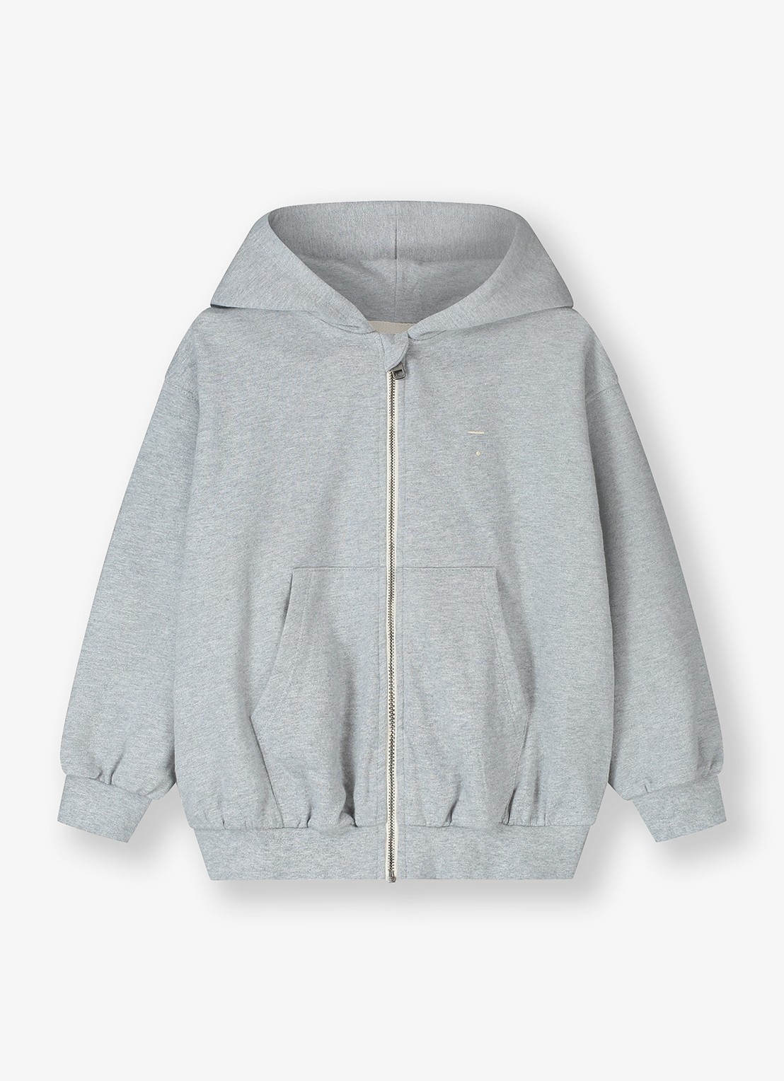 Gray Label Sweatvest met stretch - voorkant grijsmele