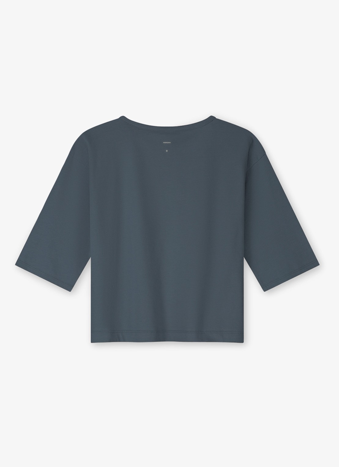 Gray Label T-shirt met ronde hals - detail 3 petrol