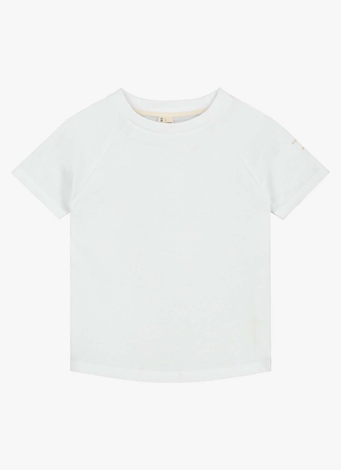 Gray Label T-shirt met streepprint - voorkant wit