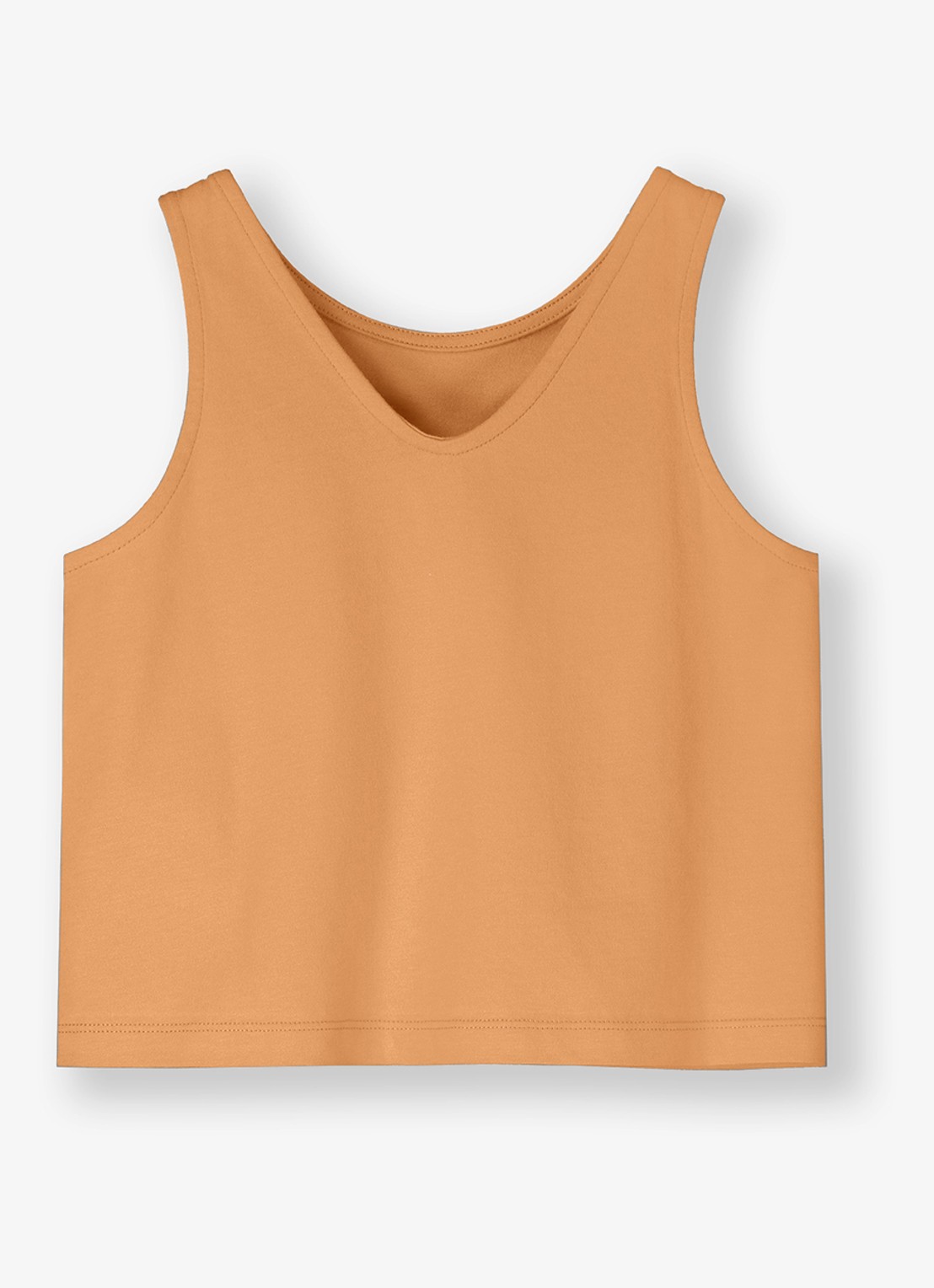 Gray Label Tanktop met streepprint - detail 2 orange